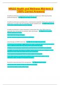 Quiz -NR222 [Questions and Answers]  . Professional nursing specialty organizations seek to:  *Ans*    A. improve standards of practice.  B. expand nursing roles.  C. improve the welfare of nurses in specialty areas.  D. all of the above.  Answer is D  •M