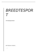 Samenvatting  Breedtesport