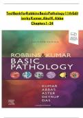  Test Bank for Robbins Basic Pathology 11th Edition by Kumar, Abul K. Abba 