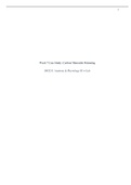 BIOS 255 Week 7 Case Study-Carbon Monoxide Poisoning