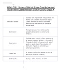 WGU C181: Survey of United States Constitution and  Government Latest Definition STUDY GUIDE Grade A