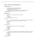 FINANCE 4310- Management 3720 Chapter 1 - 19 Comprehensive Study Guide.