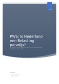 PWS : Is Nederland een belastingparadijs? HAVO