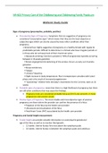 Midterm Exam Study Guide - NR602 / NR-602 / NR 602 (Latest) : Primary Care of the Childbearing and Childrearing Family Practicum - Chamberlain