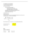 ALLE Samenvatting periode 4: Psychologie & Statistiek II