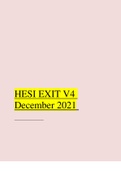 2021 HESI EXIT V4(NEW) COMPLETE WITH ALL THE ANSWERS