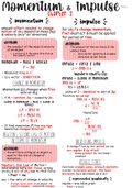 Momentum and Impulse Grade 12 Physical Science