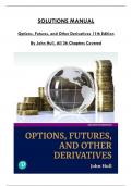 Solution Manual for Options, Futures, and Other Derivatives Global Edition, 11th Edition By John Hull, All 36 Chapters Covered, ISBN: 9781292410654 & Verified Latest Edition