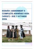 CH4801 Assignment 3 (COMPLETE ANSWERS) 2024 (248097)- DUE 7 October 2024 ; 100% TRUSTED Complete, trusted solutions and explanations.