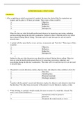 NR 509 QUESTIONS BANK WITH ANSWERS / NR509 TEST BANK (LATEST): CHAMBERLAIN COLLEGE OF NURSING