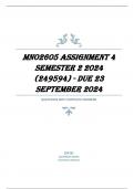 MNO2605 Assignment 4 Semester 2 2024 (249594) - DUE 23 September 2024