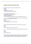 TEEX TCOLE STUDY SET EXAM QUESTIONS WITH PASSED ANSWERS!!