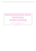 Ondervoeding en voedselverzorgingsprocessen