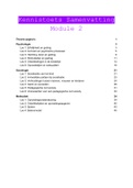 Social Work jaar 1: Kennistoets module 2 (21/22)