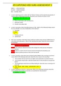 1. a nurse is planning care for a client who has Meniere's disease and his experiencing episodes of vertical. which of Following intervention should the nurse include in the plan of care? a. Maintain strict bed rest.------pg 75 b. Restrict fluid intake