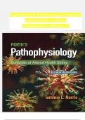 Test Bank for Porth's Pathophysiology Concepts of Altered Health States 11th Edition by Tommie L. Norris, Chapters 1 - 52