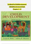 Test Bank For Child Development  10th Edition by Laura E. Berk 