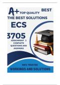 ECS3705 Assignment 2 (COMPLETE ANSWERS) Semester 2 2024