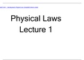 Class notes ASCI 309 - Aerodynamics   Physical Law (Compiled lecture notes)