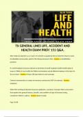 TX GENERAL LINES LIFE, ACCIDENT AND HEALTH EXAM PREP/ 151 Q&A. Terms like:   After Todd was injured in a car crash, he received occupational they to help him return to work. His disability income policy paid for this therapy because it had - Answer: A reh