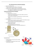 Samenvatting Moleculaire Ontwikkelingsbiologie