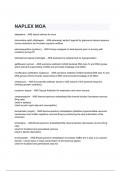 NAPLEX MOA EXAM QUESTIONS AND ANSWERS 2024/2025( A+ GRADED 100% VERIFIED).