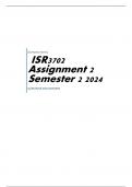 ISR3702 Assignment 2 Semester 2 2024