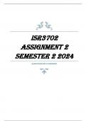 ISR3702 Assignment 2 Semester 2 2024