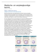 Samenvatting medische kennis en verpleegkundige kennis, periode 3.1, Verpleegkunde Windesheim, 2e leerjaar