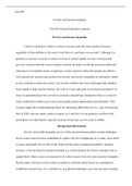 Week 5 final  1 .docx  Gen 499  Poverty and Income Inequality  Gen 499 General Education Capstone   Poverty and Income Inequality  Could we all picture a future in which everyone earns the same amount of money, regardless of their abilities or the sort of