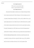 POL201   Wk 5 Final Paper.docx  POL 201  Every Student Succeeds Act  The University of Arizona Global Campus  POL 201: American National Government  Every Student Succeeds Act  Many people felt that students in certain areas were not being provided equal 