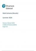 EDEXCEL GCSE Biblical Hebrew 1bh0 01 marking scheme may-june 2024