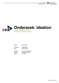 portfolio onderzoek ideation inclusief adobe prototypes