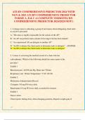 ATI RN COMPREHENSIVE PREDICTOR 2024 WITH  NGN & 2023 ATI RN COMPREHENSIVE PREDICTOR  FORMS A, B & C (4 COMPLETE VERSIONS)/ RN  COMPREHENSIVE PREDICTOR 2024/2025(NEW!)