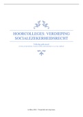 Hoorcolleges: verdieping socialezekerheidsrecht