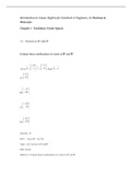 Introduction to Linear Algebra for Science and Engineering, Norman - Complete test bank - exam questions - quizzes (updated 2022)