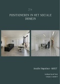 Essay 2.1.4 Positionering In Het Sociale Domein - Social work leerjaar 2, module 5 (cijfer 7,2)