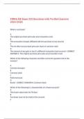 FINRA SIE Exam 222 Questions with Verified Answers  2023/2024,100% CORRECT