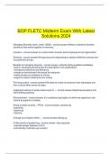    BOP FLETC Midterm Exam With Latest Solutions 2024