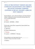 FEMA IS 700.B NEWEST VERSION 2024-2025  COMPLETE 120 QUESTIONS AND CORRECT  DETAILED ANSWERS (VERIFIED  ANSWERS) |ALREADY GRADED A+||BRAND  NEW VERSION!!