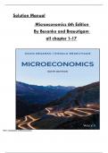 Solution manual for microeconomics 6th edition by david besanko ronald braeutigam