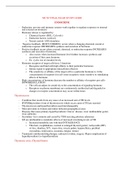 NR507 Week 8 Final Exam Study Guide / NR 507 Week 8 Final Exam (Newest 2022/2023): Advanced Pathophysiology: Chamberlain College of Nursing