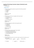 OpenStax Microbiology Test bank- Chapter 9: Microbial Growth