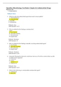 OpenStax Microbiology Test Bank- Chapter 14: Antimicrobial Drugs