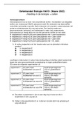 Biologie: oefenbundel inleiding in de biologie + cellen, HAVO