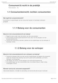 Samenvatting Koop- en Consumentenkoop (Cijfer 8)