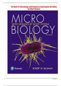 Test Bank for Microbiology with Diseases by Body System 5th Edition by Robert Bauman