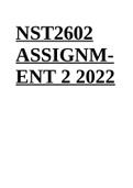 NST2602 ASSIGNMENT 1 SEM 1 2022.