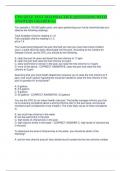 CPO QUIZ TEST 2024 PRACTICE QUESTIONS WITH ANSWERS GRADED A+