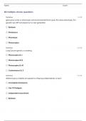 GENETICS-UNIT 1 QUESTIONS AND ANSWERS